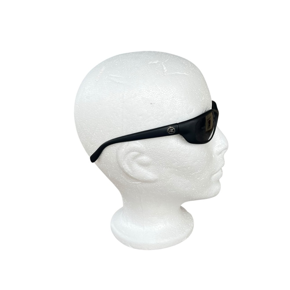 Von Zipper Backseat Sunglasses Y2K Style Matte Black Tinted Lenses READ - Picture 3 of 15